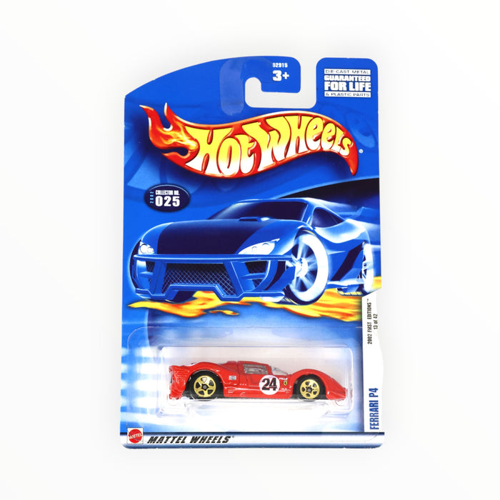 Hot Wheels Ferrari P4 - Mainline (2002) 25/240