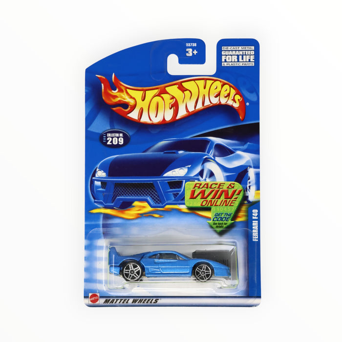 Hot Wheels Ferrari F40 - Mainline (2001) 209/240
