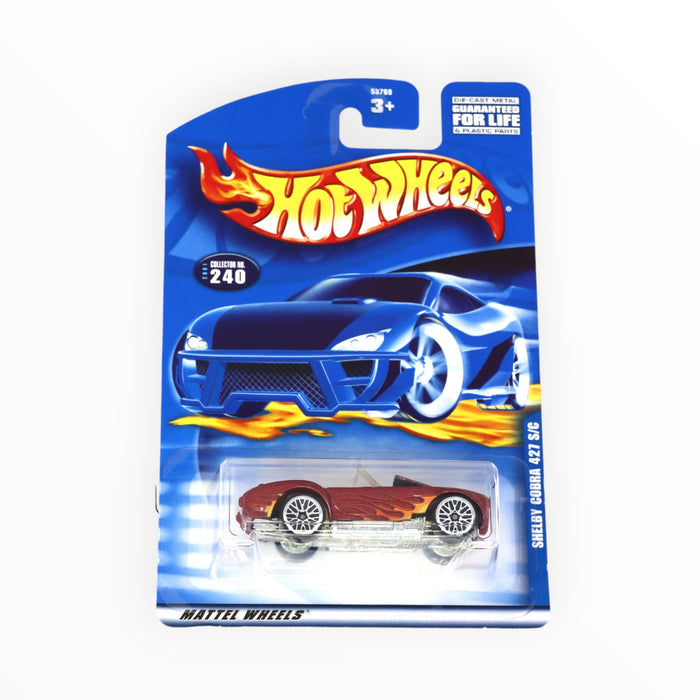 Hot Wheels Shelby Cobra 427 S/C - Mainline (2001) 240/240