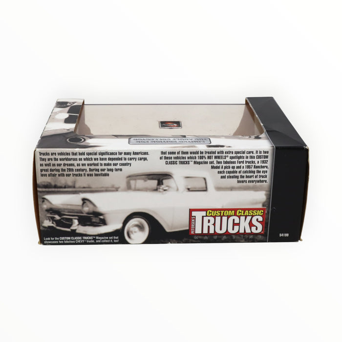 Hot Wheels Custom Classic Trucks Magazine 2 - 100% Hot Wheels Box Sets (2002)