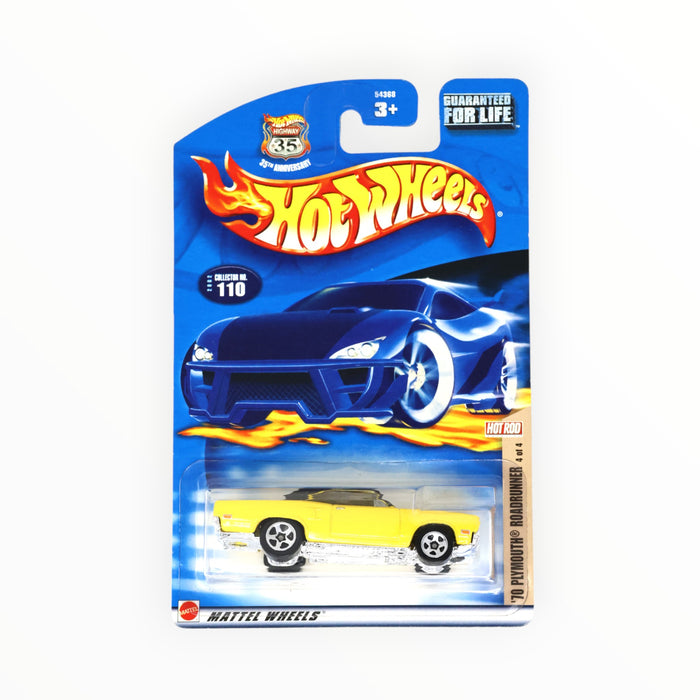 Hot Wheels '70 Roadrunner - Mainline (2002) 110/240