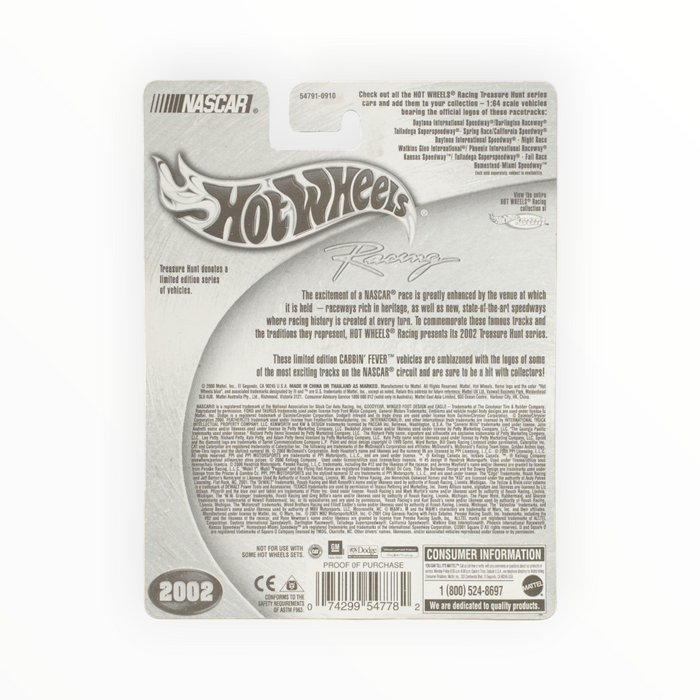Hot Wheels Cabbin Fever (Kansas - Treasure Hunt) 2002