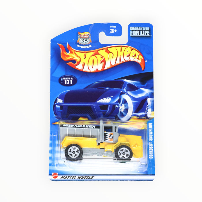Hot Wheels Oshkosh Snowplow - Mainline (2002) 171/240