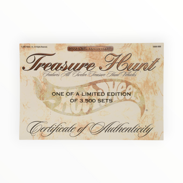 Hot Wheels 2002 Treasure Hunt Box Set - Special Edition (2002)