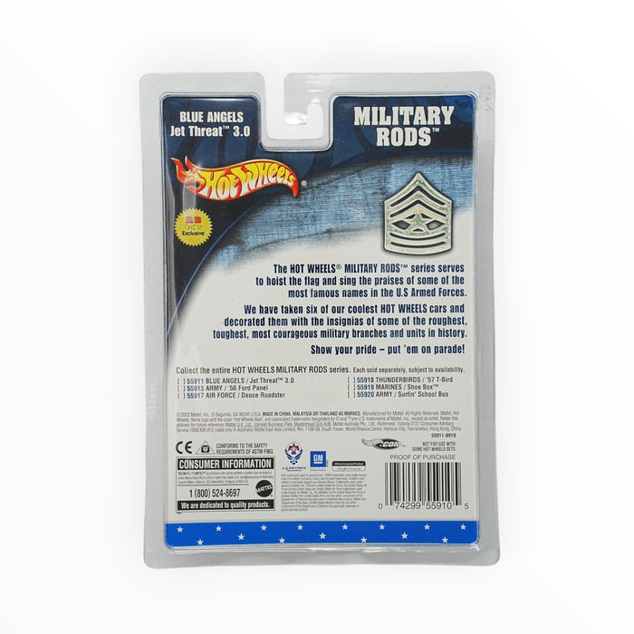 Hot Wheels Jet Threat 3.0 - Military Rods (2003)