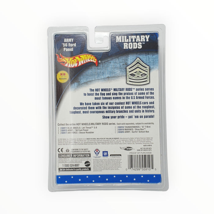 Hot Wheels '56 Ford Panel - Military Rods (2003)
