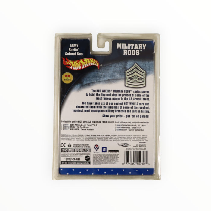 Hot Wheels Surfin' School Bus - Military Rods (2003)