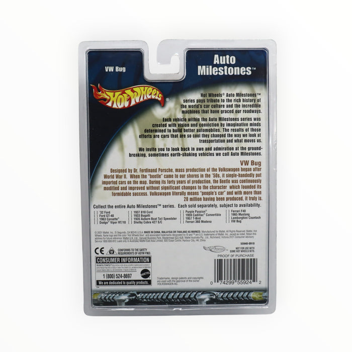 Hot Wheels VW Bug - Auto Milestones (2002)