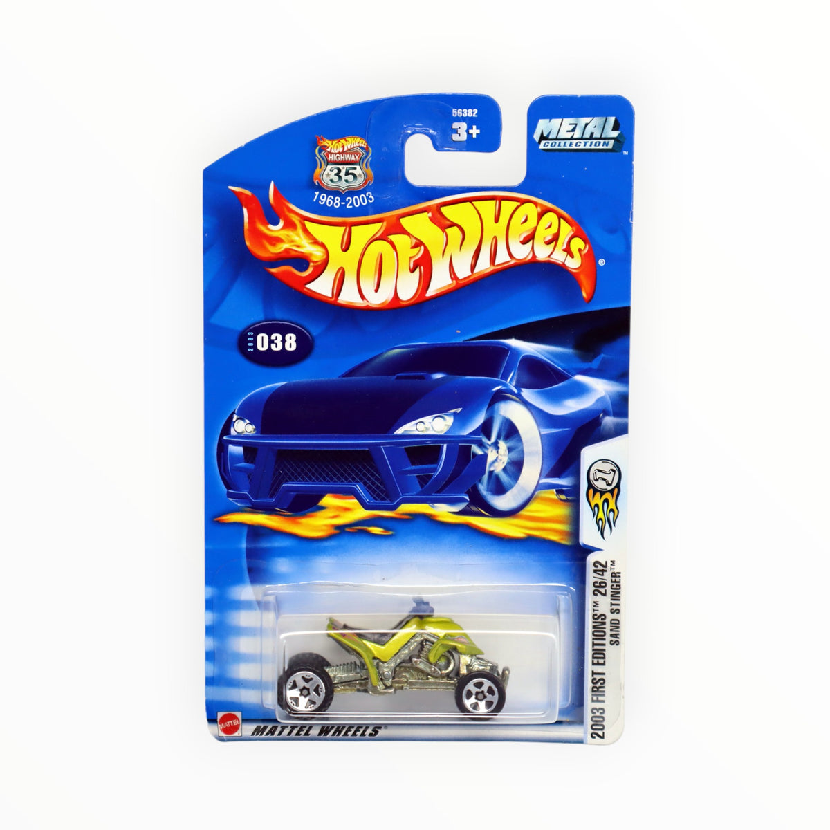 Hot Wheels Sand Stinger - Mainline (2003) 38/220 — 99Diecast
