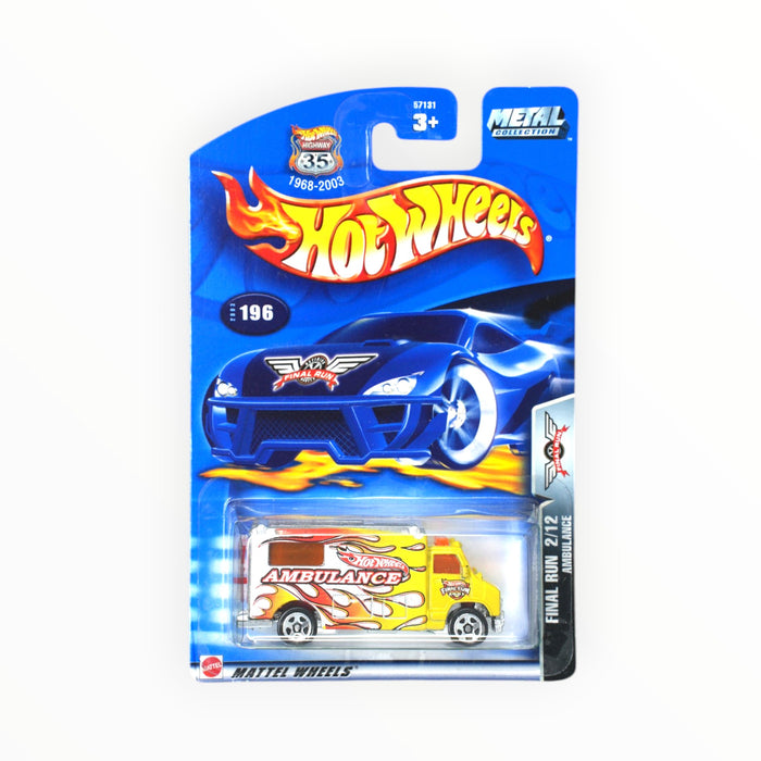 Hot Wheels Ambulance - Mainline (2003) 196/220