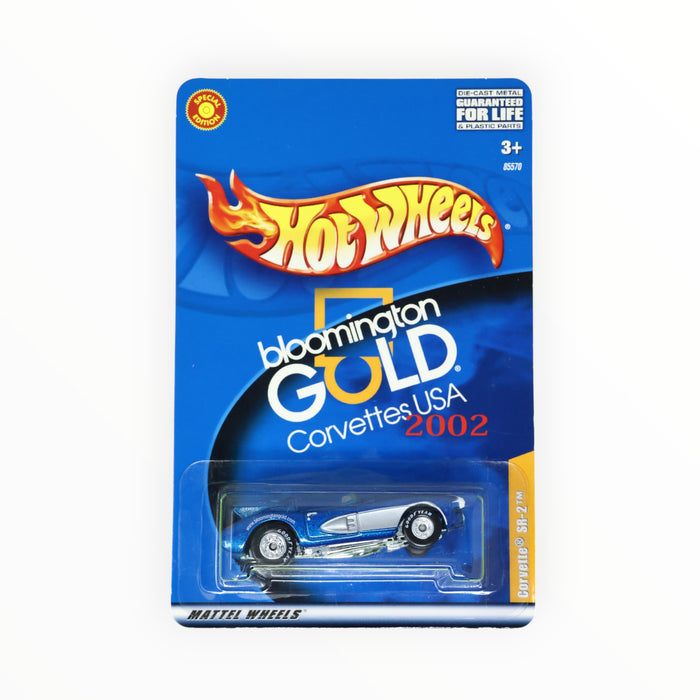 Hot Wheels Corvette SR-2 (Bloomington Gold) Promo (2002)