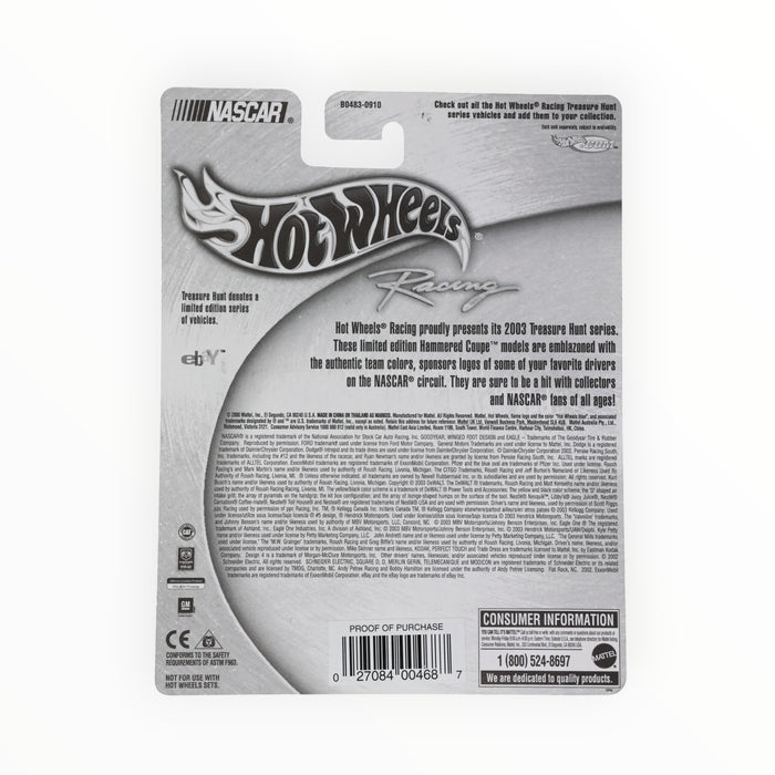 Hot Wheels Hammered Coupe (#45, Brawny, Dixie - Treasure Hunt) 2003