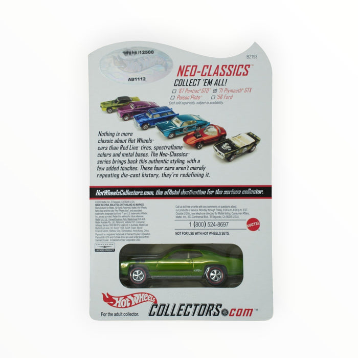 Hot Wheels '71 Plymouth GTX - RLC (2003)