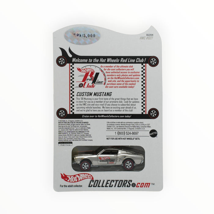 Hot Wheels Custom Mustang - RLC (2003)