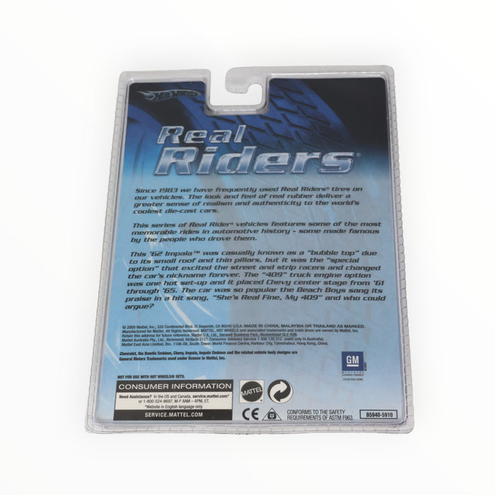 Hot Wheels '62 Chevy 409 Bubble Top - Real Riders (2005)