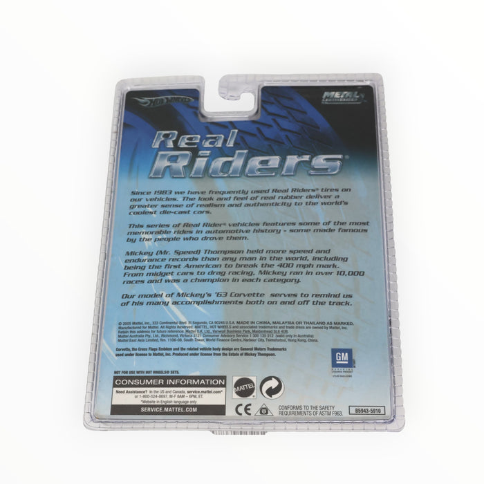 Hot Wheels '63 Corvette - Real Riders (2005)