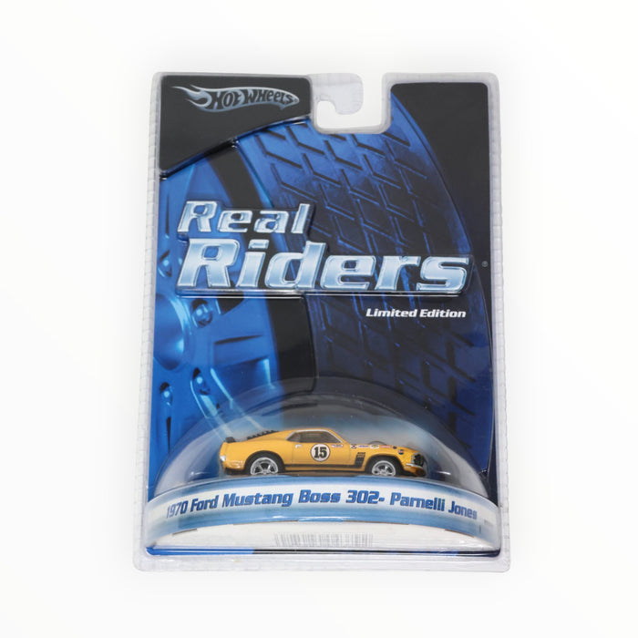 Hot Wheels '70 Ford Mustang Boss 302 - Parnelli Jones - Real Riders (2005)