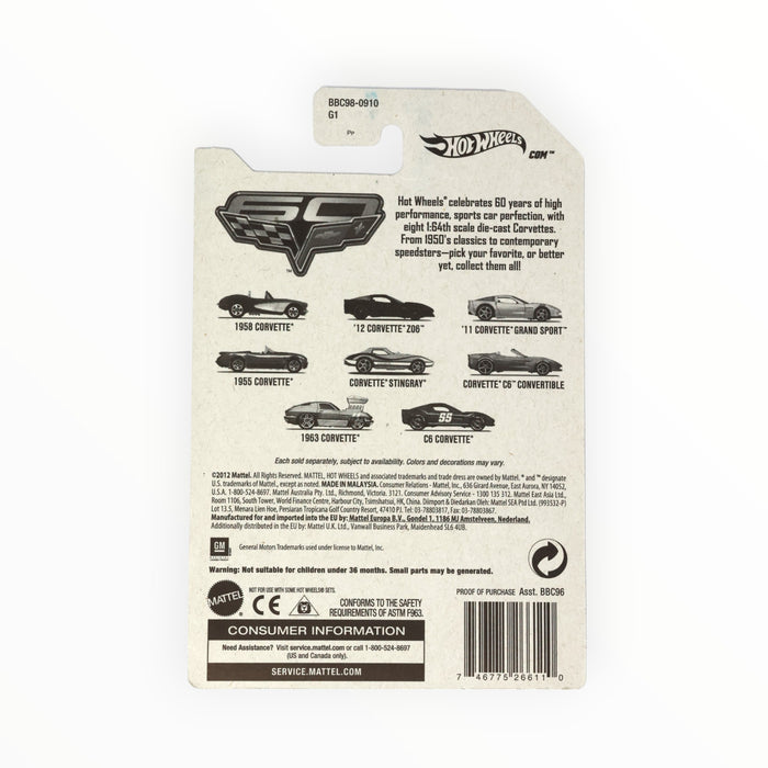 Hot Wheels '12 Corvette Z06 - Corvette 60th Anniversary (2013)