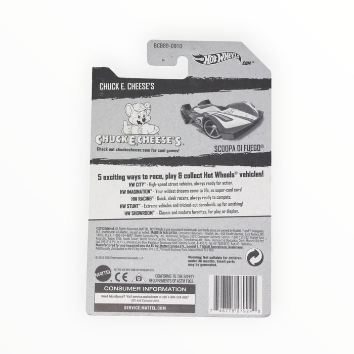 Hot Wheels Scoopa Di Fuego (Chuck E. Cheese) Promo (2012)