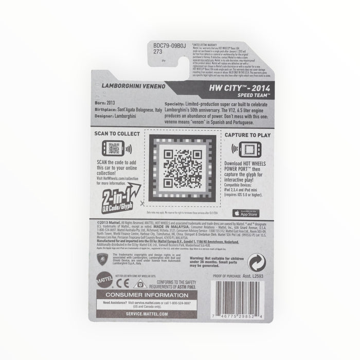 Hot Wheels Lamborghini Veneno - Mainline (2014) 37/250