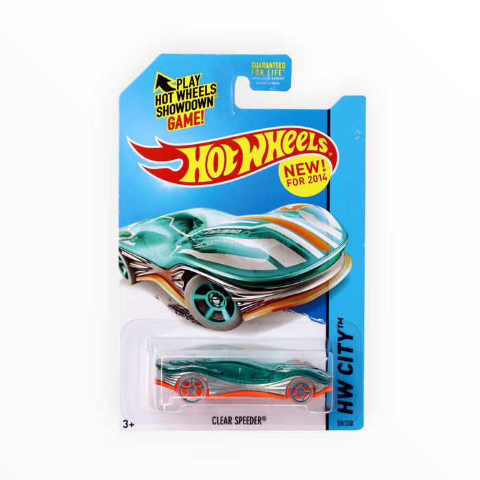 Hot Wheels Clear Speeder - Mainline (2014) 58/250