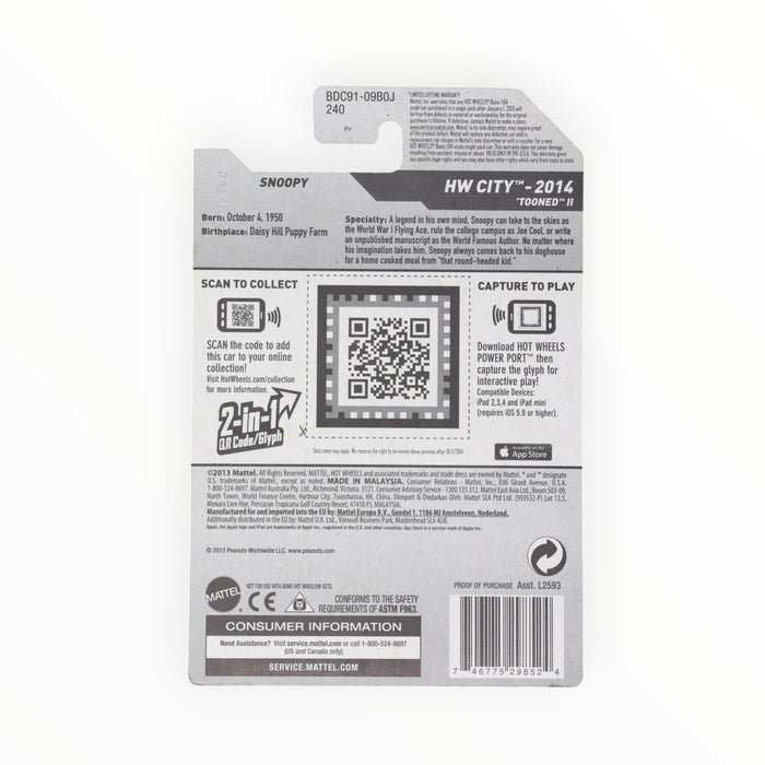 Hot Wheels Snoopy - Mainline (2014) 88/250
