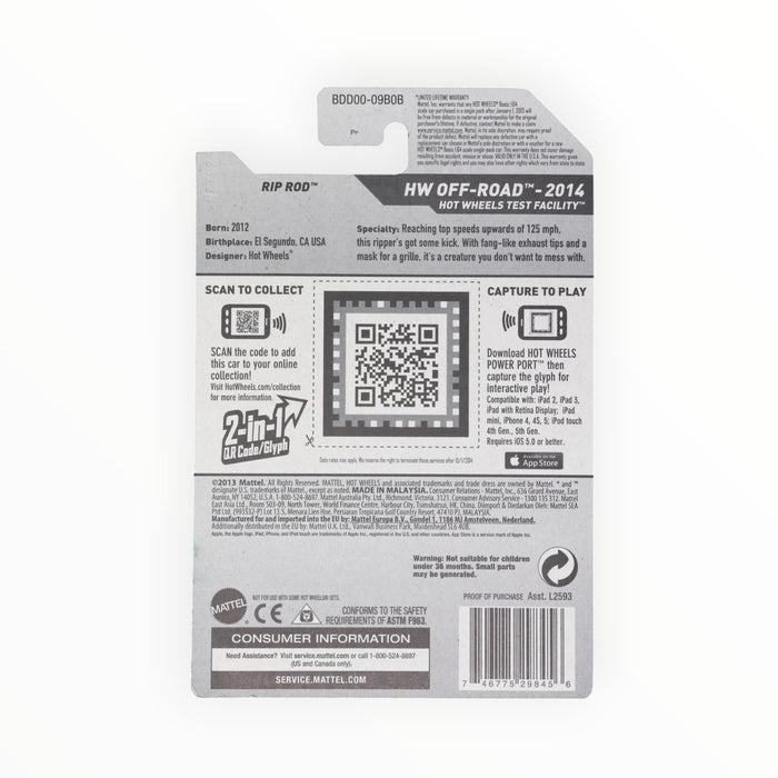 Hot Wheels Rip Rod - Mainline (2014) 120/250