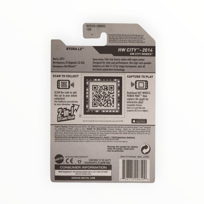 Hot Wheels Ryura LX - Mainline (2014) 5/250