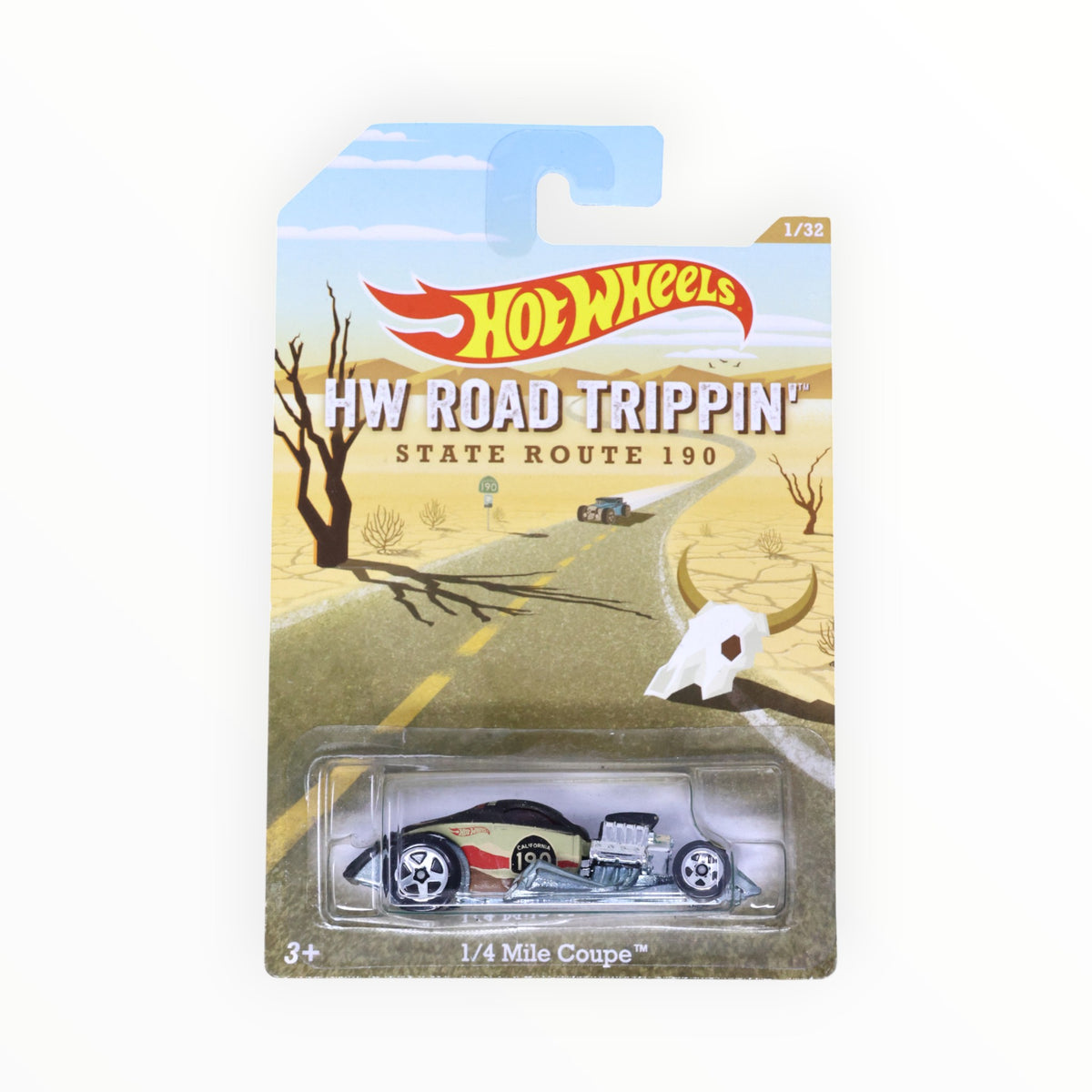 Hot Wheels 1/4 Mile Coupe - HW Road Trippin' (2014) 1/32 — 99Diecast