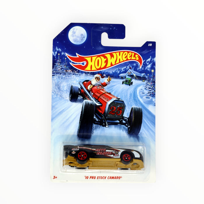 Hot Wheels '10 Pro Stock Camaro - Holiday Hot Rods (2014) 1/8