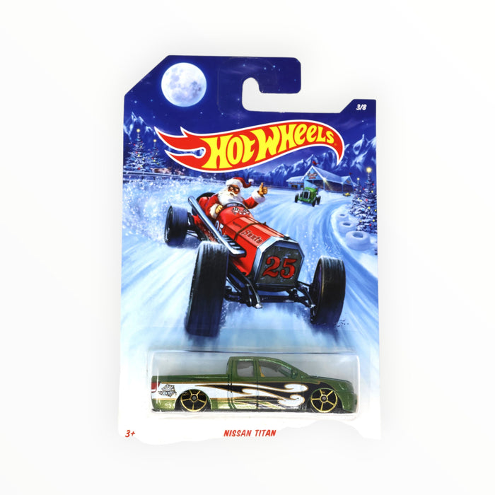 Hot Wheels Nissan Titan - Holiday Hot Rods (2014) 3/8