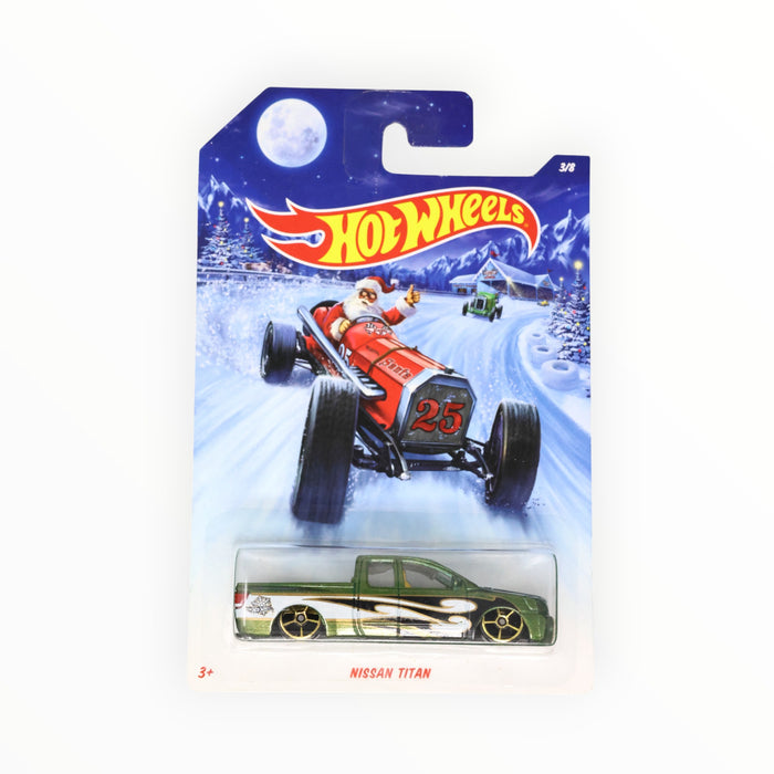 Hot Wheels Nissan Titan - Holiday Hot Rods (2014) 3/8