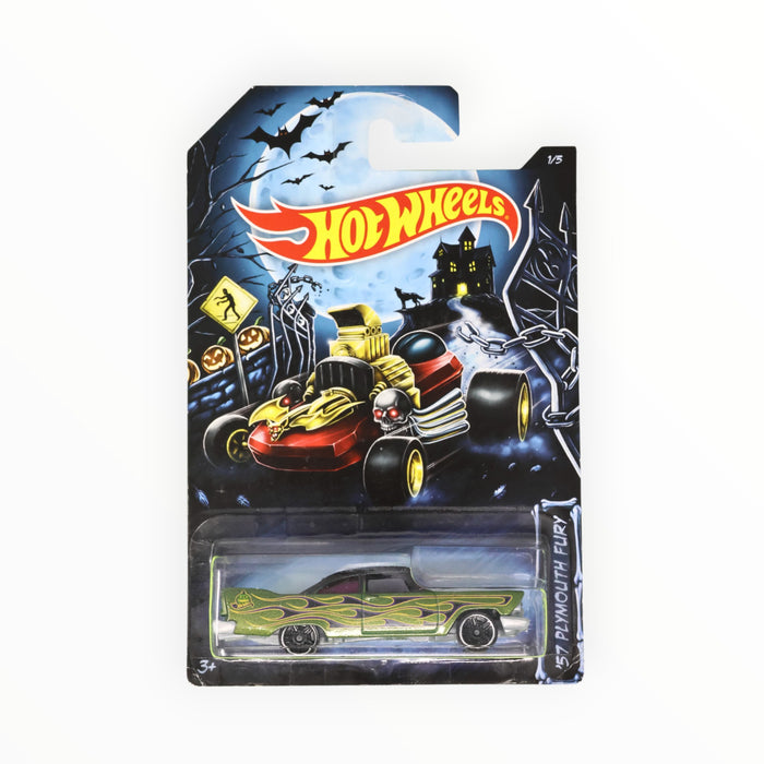 Hot Wheels '57 Plymouth Fury - Happy Halloween! (2014) 1/5