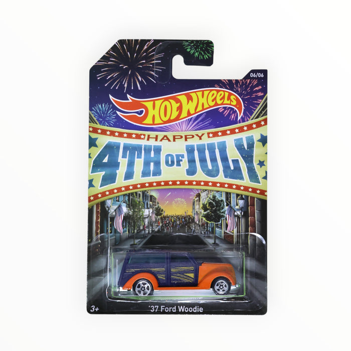 Hot Wheels '37 Ford Woodie - Fourth of July (2014)