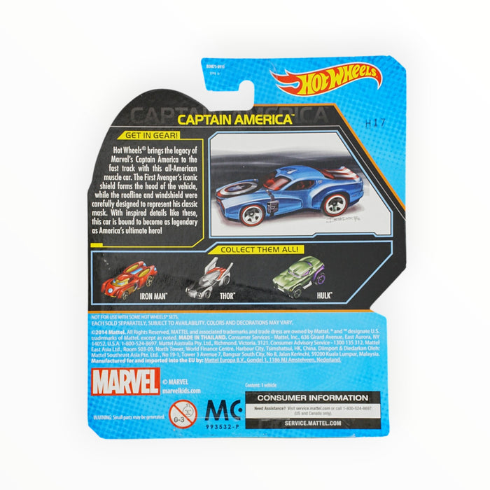 Hot Wheels Captain America - Character Cars #2