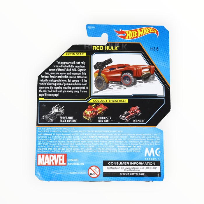 Hot Wheels Red Hulk - Character Cars (2015) #23