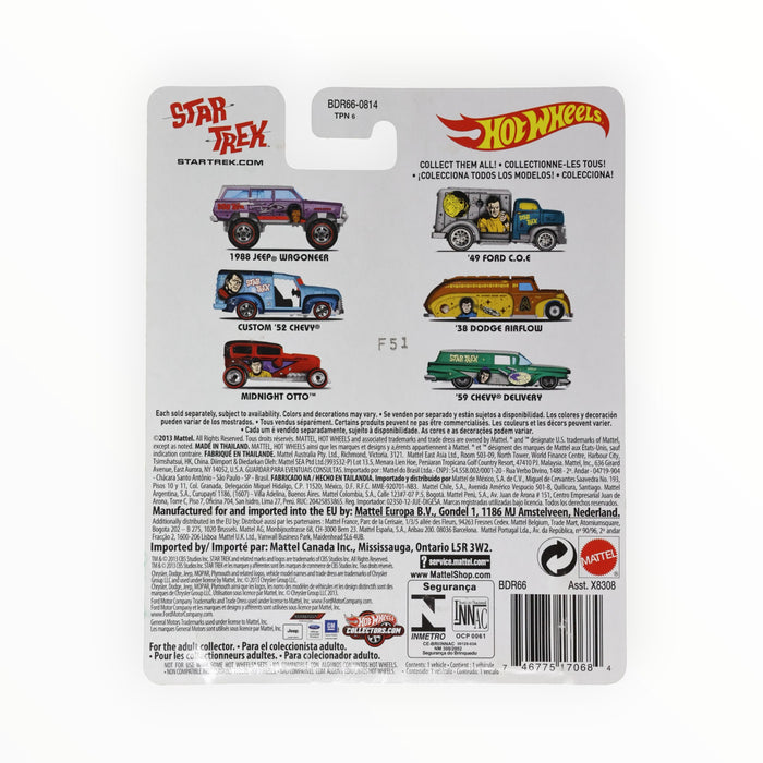 Hot Wheels Midnight Otto (Commander Sulu) Pop Culture (2014)