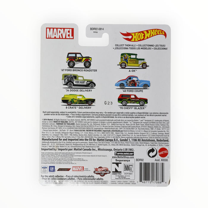 Hot Wheels '34 Dodge Delivery (Iron Man) Pop Culture (2014)