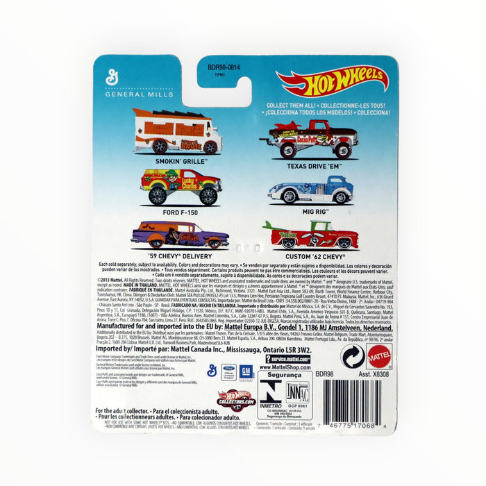 Hot Wheels Texas Drive 'Em (Cocoa Puffs) Pop Culture (2014)