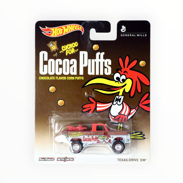 Hot Wheels Texas Drive 'Em (Cocoa Puffs) Pop Culture (2014)