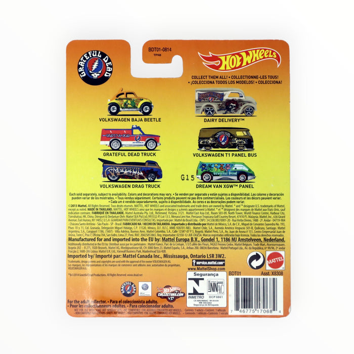 Hot Wheels Volkswagen T1 Panel Bus (Grateful Dead) Pop Culture (2014)