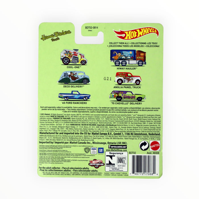 Hot Wheels Anglia Panel Truck (Hong Kong Phooey) Pop Culture (2014)