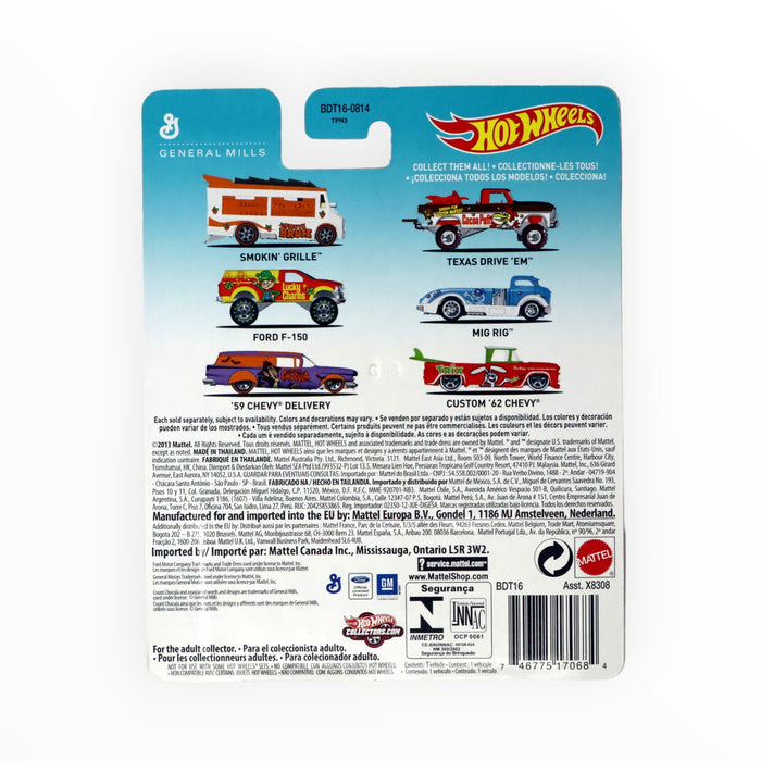 Hot Wheels '59 Chevy Delivery (Count Chocula) Pop Culture (2014)