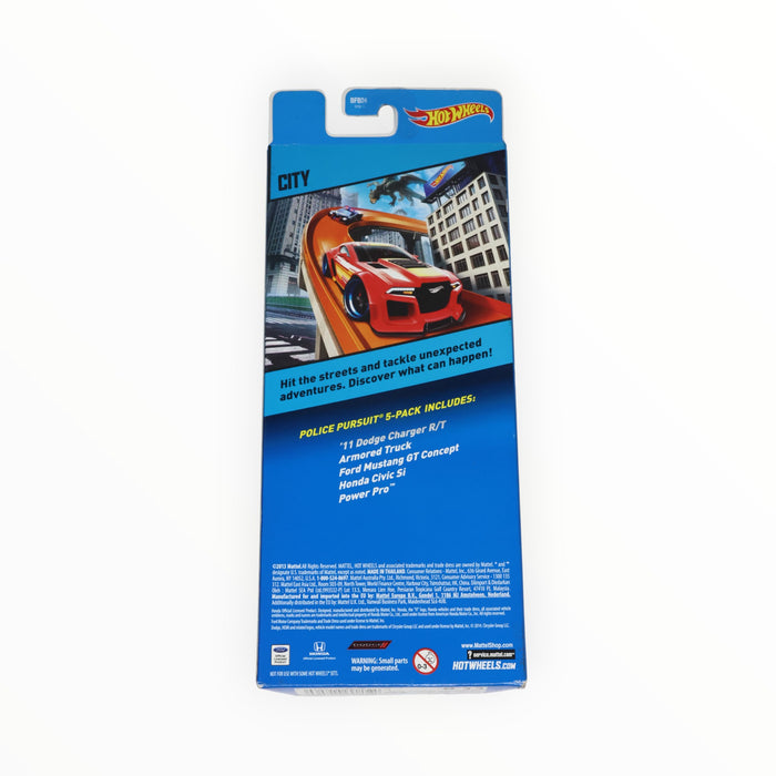 Hot Wheels Police Pursuit - 5-Packs (2014)