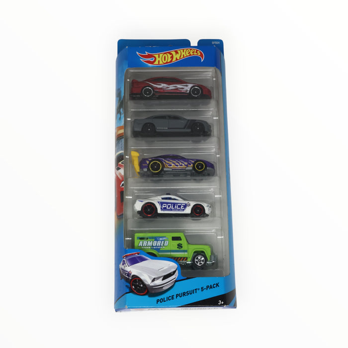 Hot Wheels Police Pursuit - 5-Packs (2014)