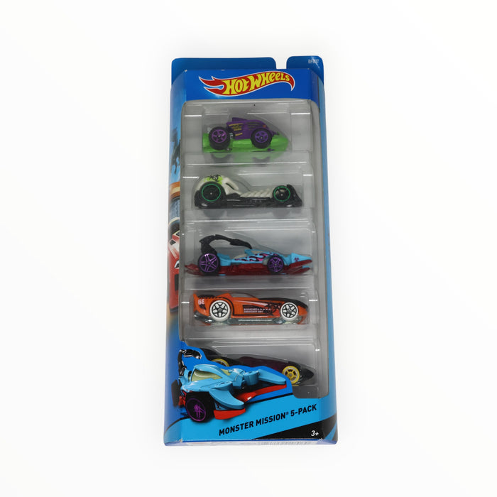 Hot Wheels Monster Mission - 5-Packs (2014)