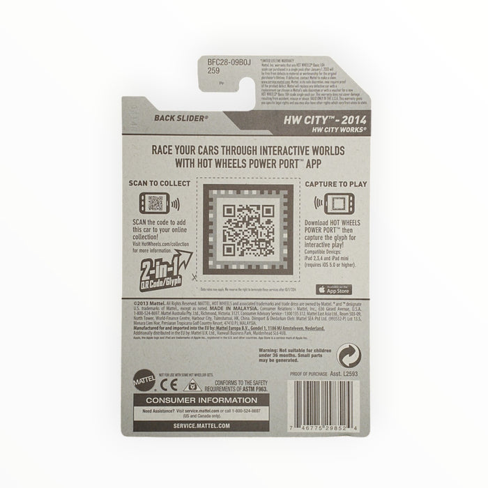 Hot Wheels Back Slider - Mainline (2014) 2/250