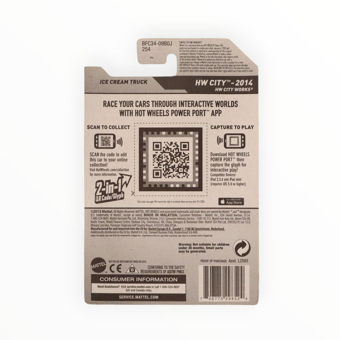 Hot Wheels Ice Cream Truck - Mainline (2014) 9/250