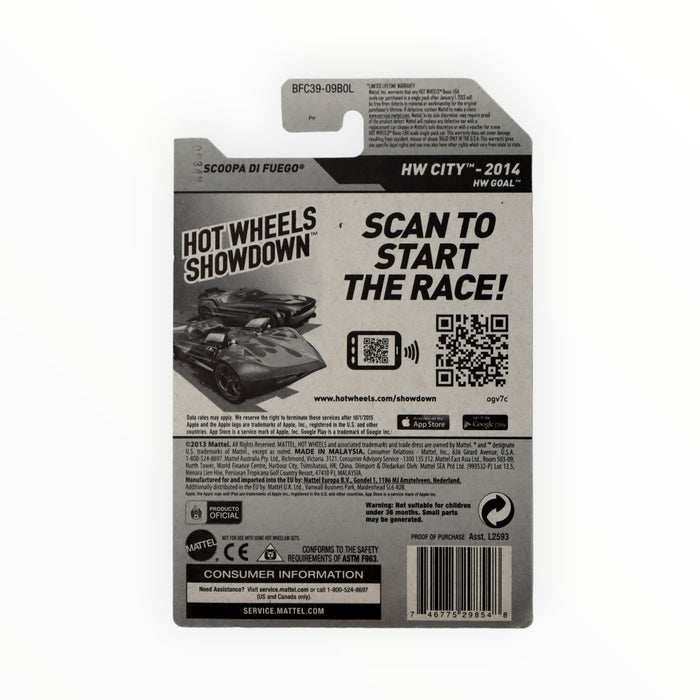 Hot Wheels Scoopa Di Fuego - Mainline (2014) 16/250