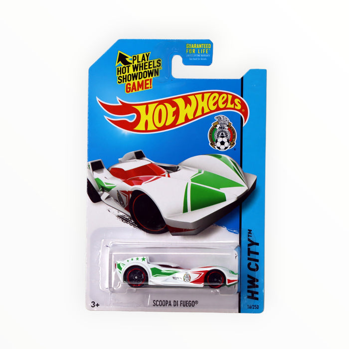 Hot Wheels Scoopa Di Fuego - Mainline (2014) 16/250
